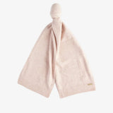 Barbour International Sparkle Beanie & Scarf Gift Set In Pink