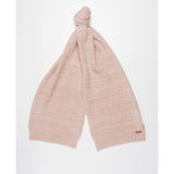 Barbour International Sparkle Beanie & Scarf Set in Pink