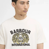 Barbour International Talisman Graphic T-Shirt in White
