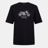 Barbour International Topher Motorbike T-Shirt In Black