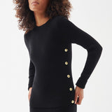 Barbour International Velocete Knitted Jumper in Black