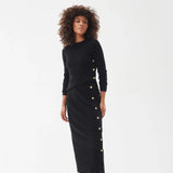 Barbour International Velocete Knitted Jumper in Black