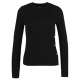 Barbour International Velocete Knitted Jumper in Black