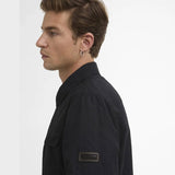 Barbour International Warren Overshirt In Black