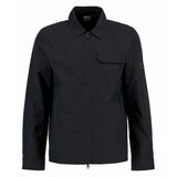 Barbour International Warren Overshirt In Black