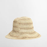 Barbour Kelley Crochet Bucket Hat In Natural