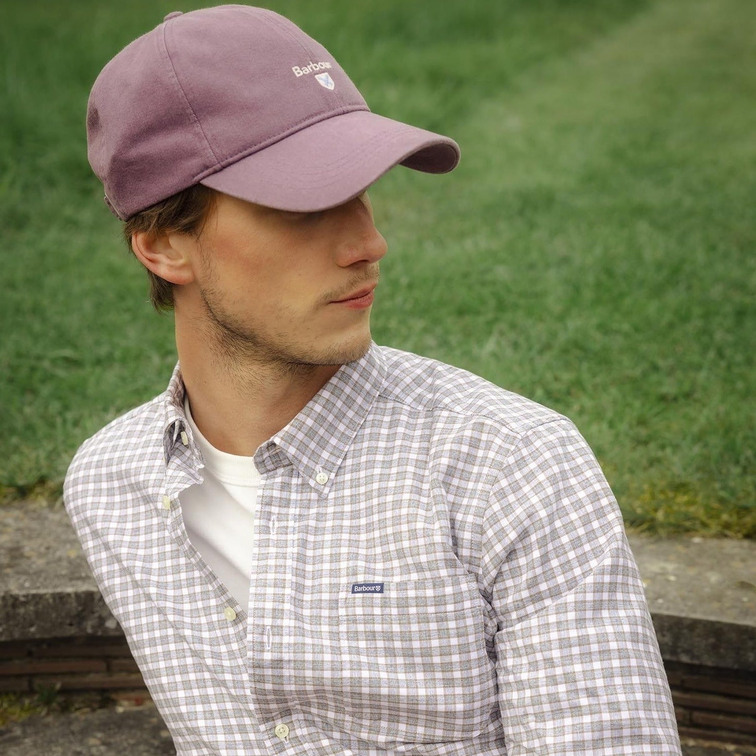 Barbour Cascade Sports Cap in Moonscape