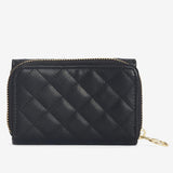 Barbour International Aurora Tri-Fold Purse In Black