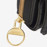 Barbour International Aurora Tri-Fold Purse In Black