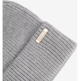Barbour International Mallory Pom Beanie In Light Grey
