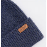 Barbour Pendle Beanie Hat In Navy