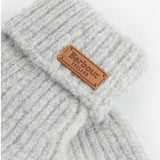 Barbour Pendle Gloves In Light Grey