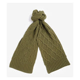 Barbour Ridley Beanie And Scarf Gift Set In Olive