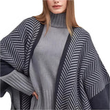 Barbour Roslin Cape in Grey Marl