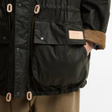 Paul Smith Loves Barbour Durham Waxed Jacket Archive Olive