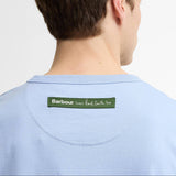 Paul Smith Loves Barbour Fishing Jacket T-Shirt Mid Blue