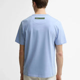 Paul Smith Loves Barbour Fishing Jacket T-Shirt Mid Blue