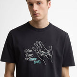 Paul Smith Loves Barbour Fortune Fish Graphic T-Shirt Dark Navy