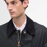 Paul Smith Loves Barbour Limited Edition Beeston Wax Jacket In Navy