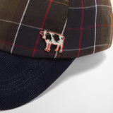 Paul Smith Loves Barbour Limited Edition Cap In Mixed Tartan