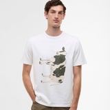 Paul Smith Loves Barbour Limited Edition Cow Print T-Shirt In White