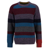 Paul Smith Loves Barbour Limited Edition Crew Neck Sweater In Multi Stripe