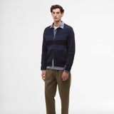 Paul Smith Loves Barbour Limited Edition Knitted Bomber Cardigan In Navy