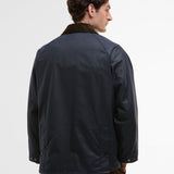Paul Smith Loves Barbour Limited Edition Oversized Bedale Wax Jacket In Night Sky