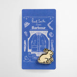 Paul Smith Loves Barbour Limited Edition Rabbit Pin Badge