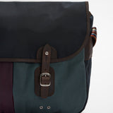 Paul Smith Loves Barbour Limited Edition Wax Tarras Bag In Night Sky