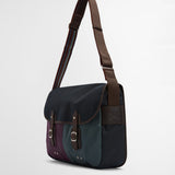 Paul Smith Loves Barbour Limited Edition Wax Tarras Bag In Night Sky