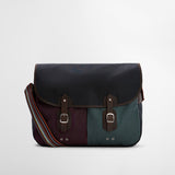Paul Smith Loves Barbour Limited Edition Wax Tarras Bag In Night Sky