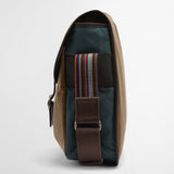 Paul Smith Loves Barbour Limited Edition Wax Tarras Bag In Tan