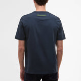 Paul Smith Loves Barbour Limited Edition Wax Tin Print T-Shirt In Champion Blue
