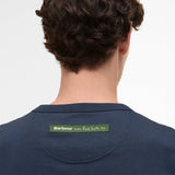 Paul Smith Loves Barbour Limited Edition Wax Tin Print T-Shirt In Champion Blue