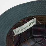 Paul Smith Loves Barbour Limited Edition Waxed Cotton Bucket Hat In Multi