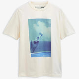 Paul Smith Loves Barbour Scoop T-Shirt Whisper White