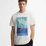 Paul Smith Loves Barbour Scoop T-Shirt Whisper White