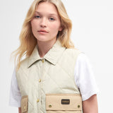 Barbour International Mcrae Gilet In Beige