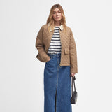 Barbour Leia Quilted Jacket In Hazlenut