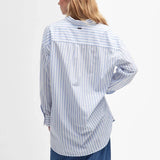 Barbour Nicola Striped Relaxed Long-Sleeved Shirt In Multi