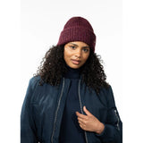Barts Arugama Beanie In Aubergine