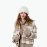 Barts Cherrybush Faux Fur Hat In Cream