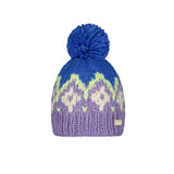 Barts Curley Zig Zag Beanie In Violet