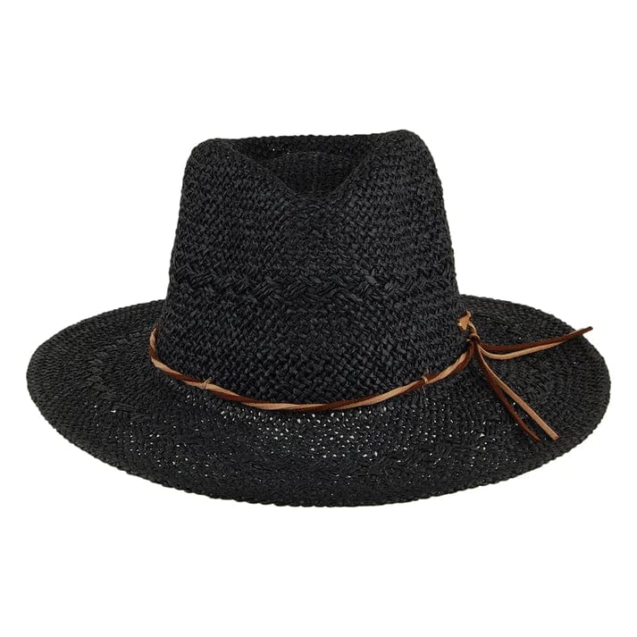 Barts Accessories Arday Summer Fedora Hat in Black