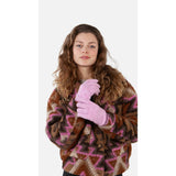 Barts Witzia Gloves In Dusty Pink