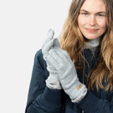 Barts Witzia Gloves In Heather Grey