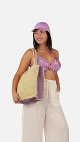 Wupper Cap In Mauve
