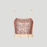 Baum Und Perfdgarten Jovana Top Cafe Creme Sequins
