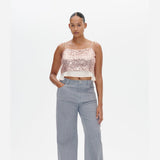 Baum Und Perfdgarten Jovana Top Cafe Creme Sequins